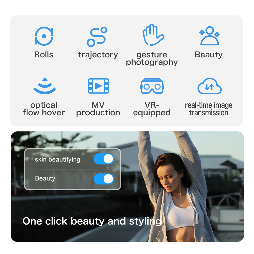 8K ESC Dual Camera Drone Optic - đánh giá và giá Drone Camera 4K