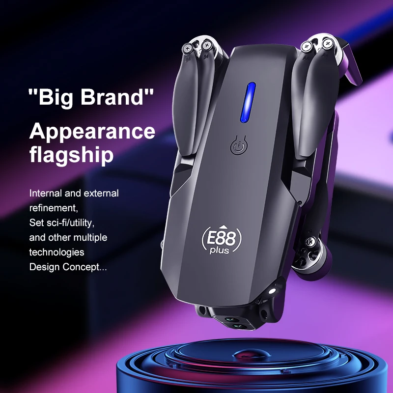 New E88 Plus Quadcopter Drone: - đánh giá và giá Drone Camera 4K