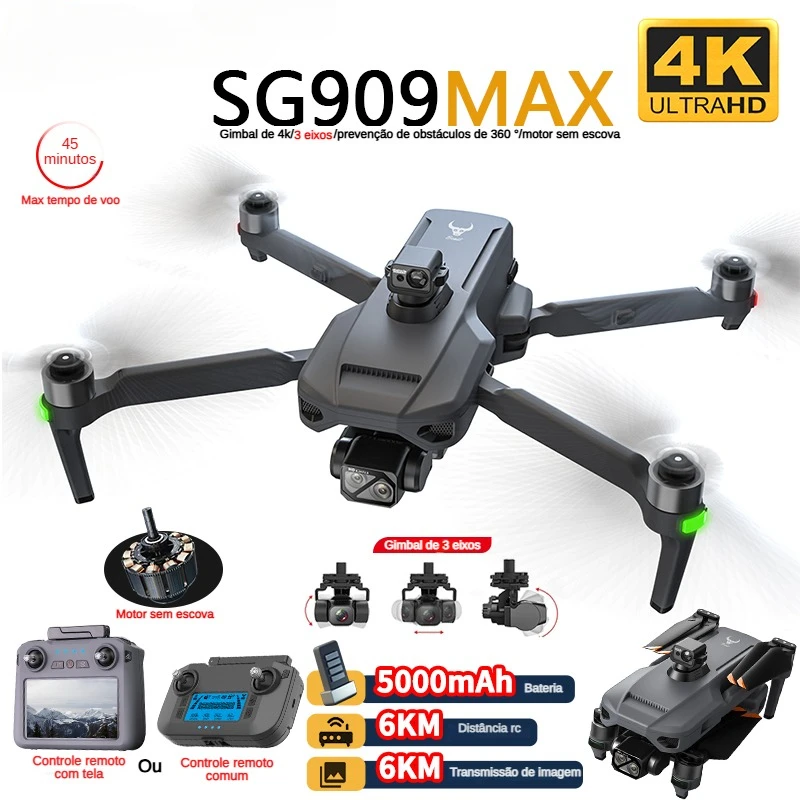 ZLL SG909 SG909MAX Professiona - đánh giá và giá Drone Camera Hd